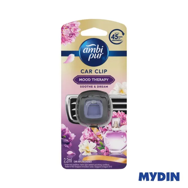 Ambi Pur Car A/frs V/cl, 2.2ml, Prpl Sth
