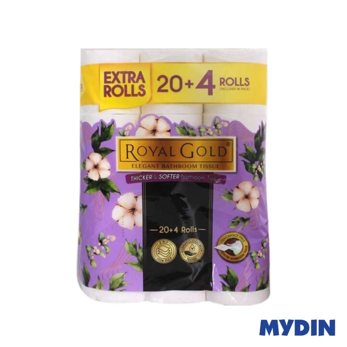 Royal Gold Elegent Toilet Roll 24×190s