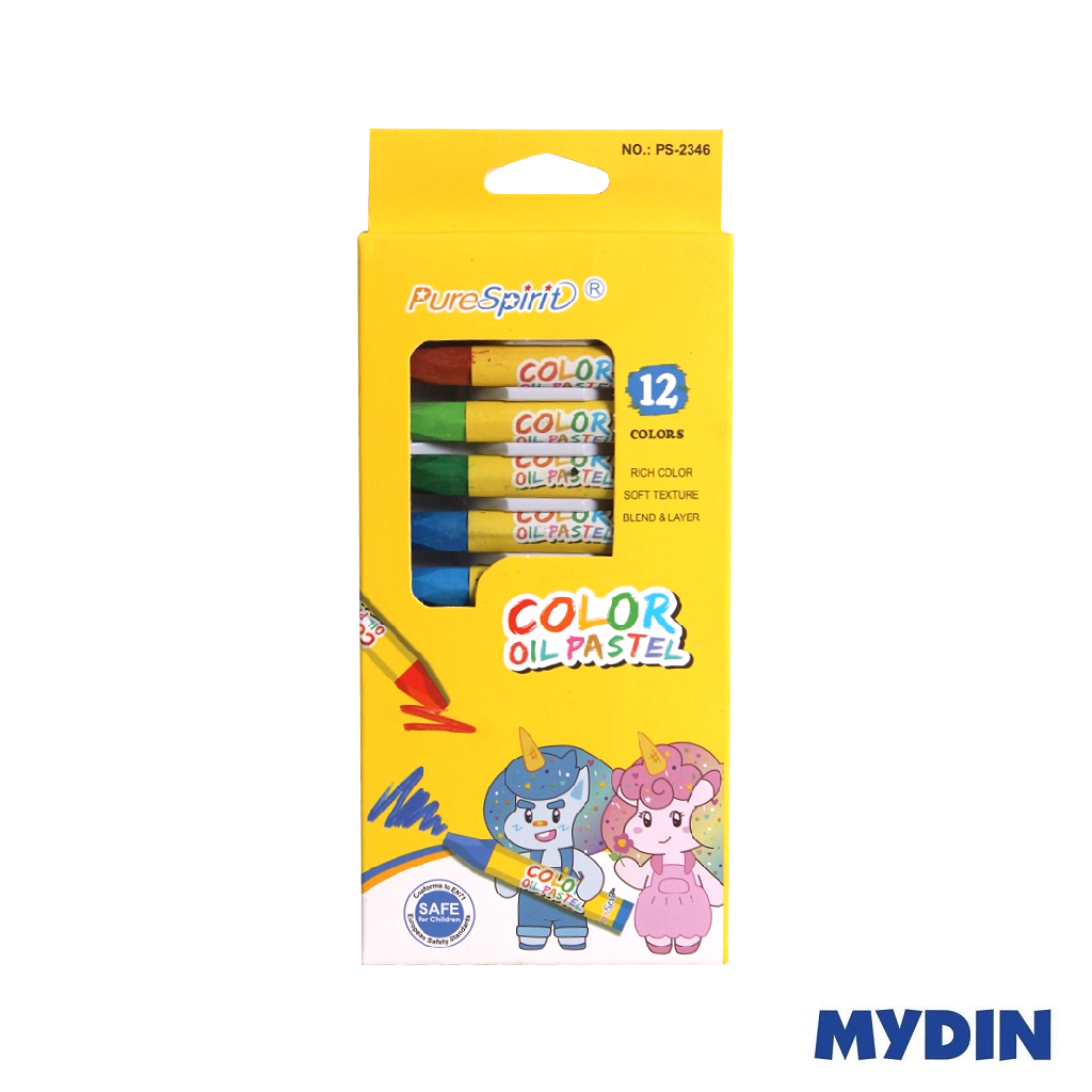 Ps Color Oil Pastel 12S Ps-2346
