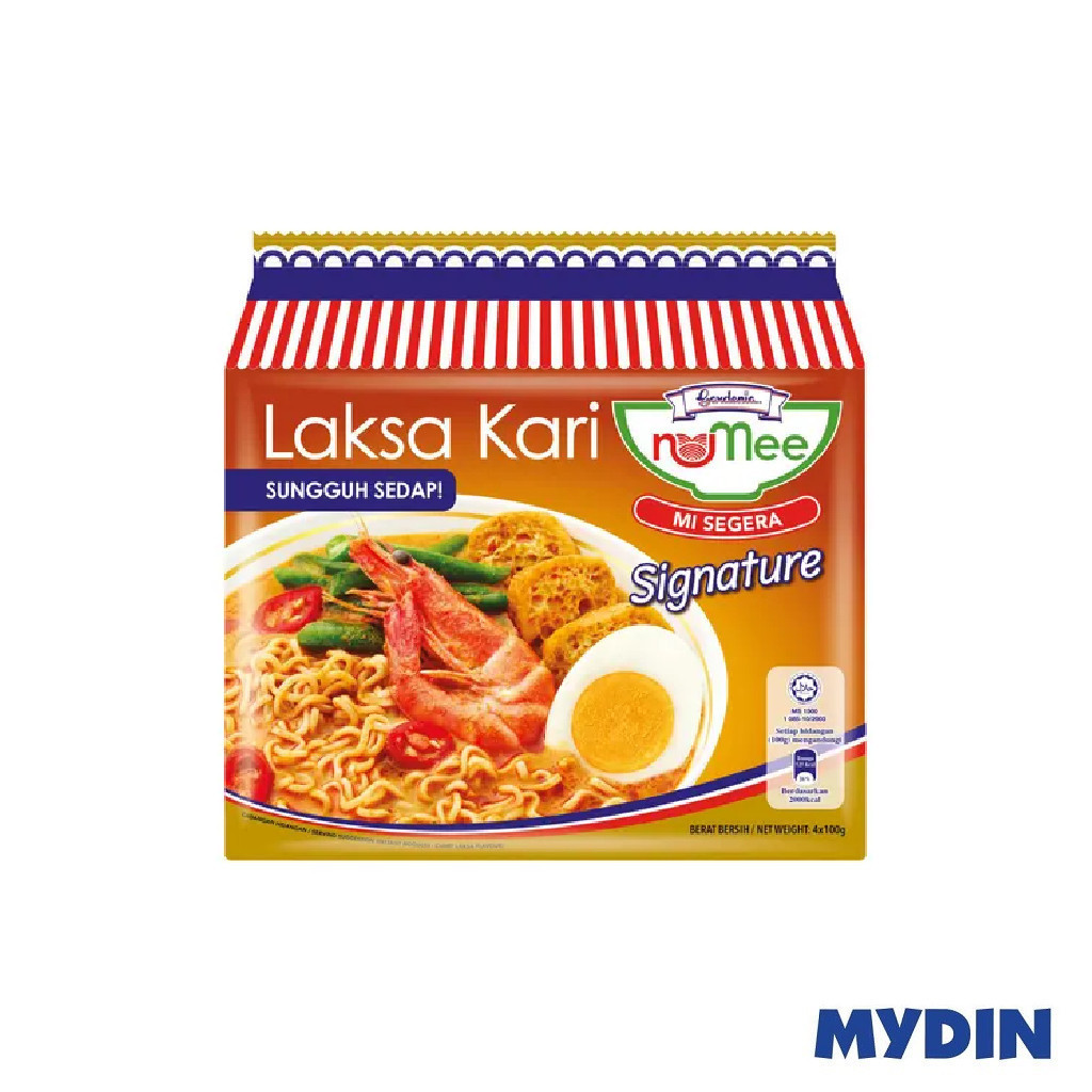 Numee Curry Laksa 4×100g