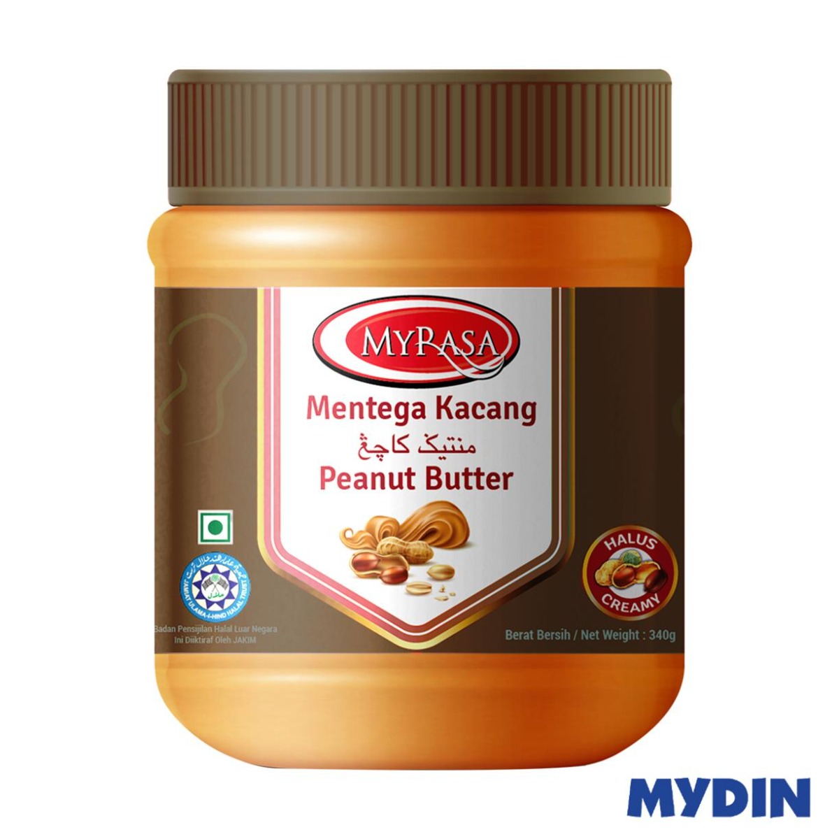 Myrasa Peanut Butter 340g Chocolate