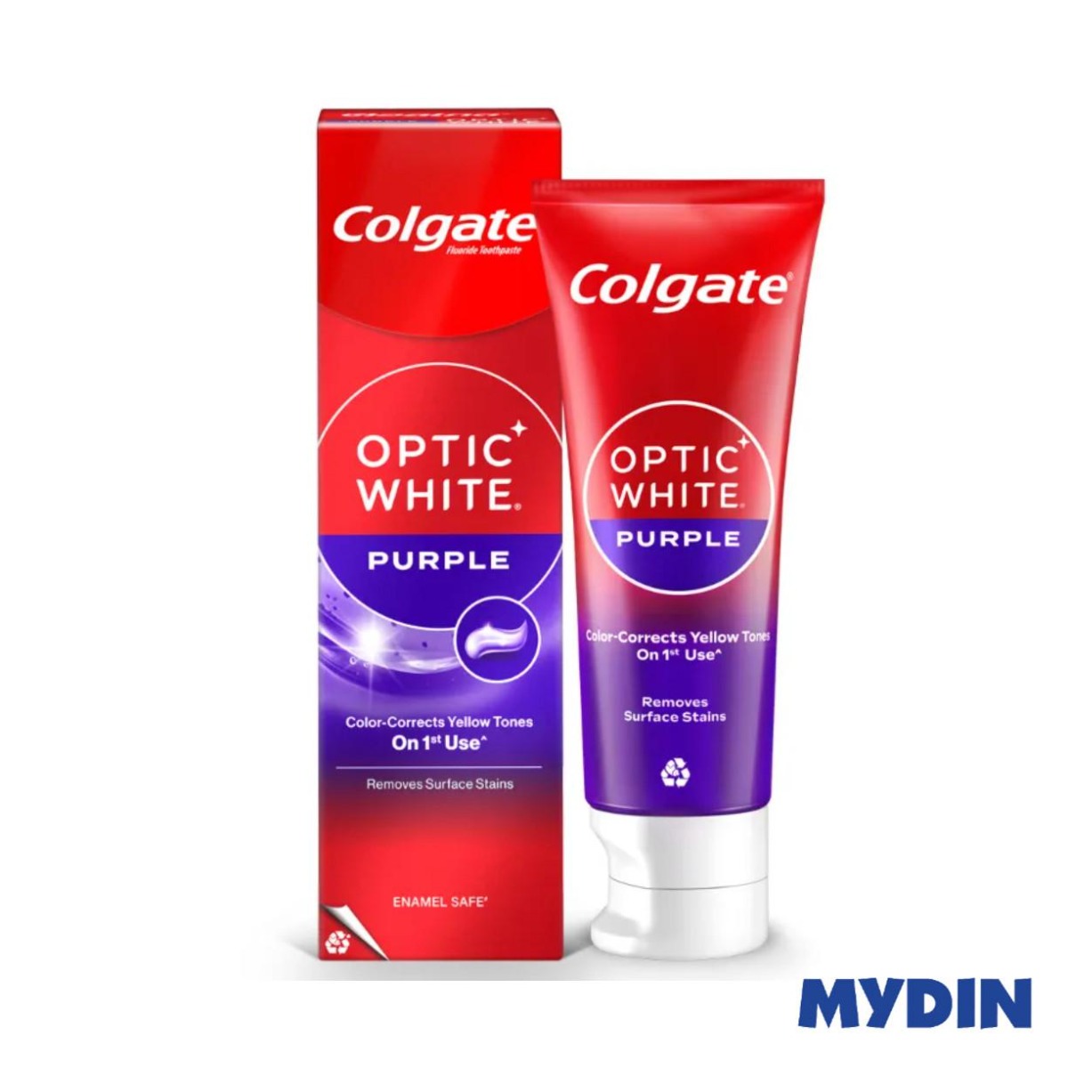 Colgate Tpaste Optic White 100g Purple