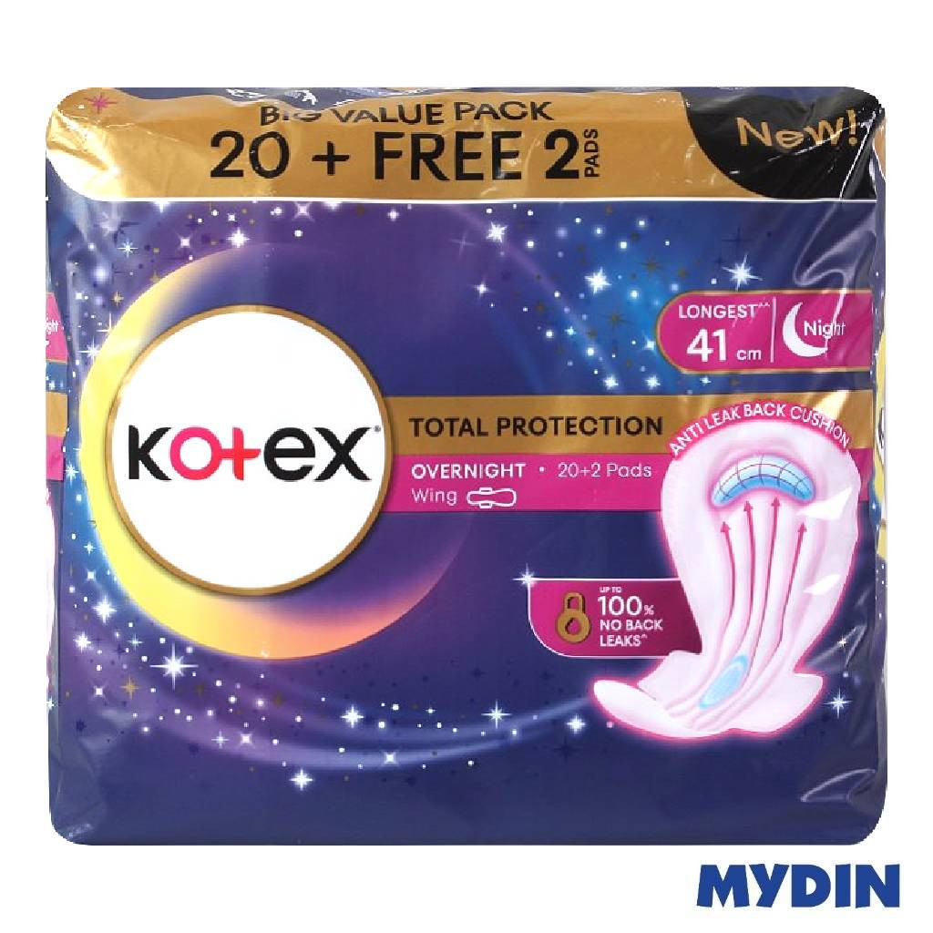 Kotex Ovn Pad Wg Pag 41cm 20S Free 2S