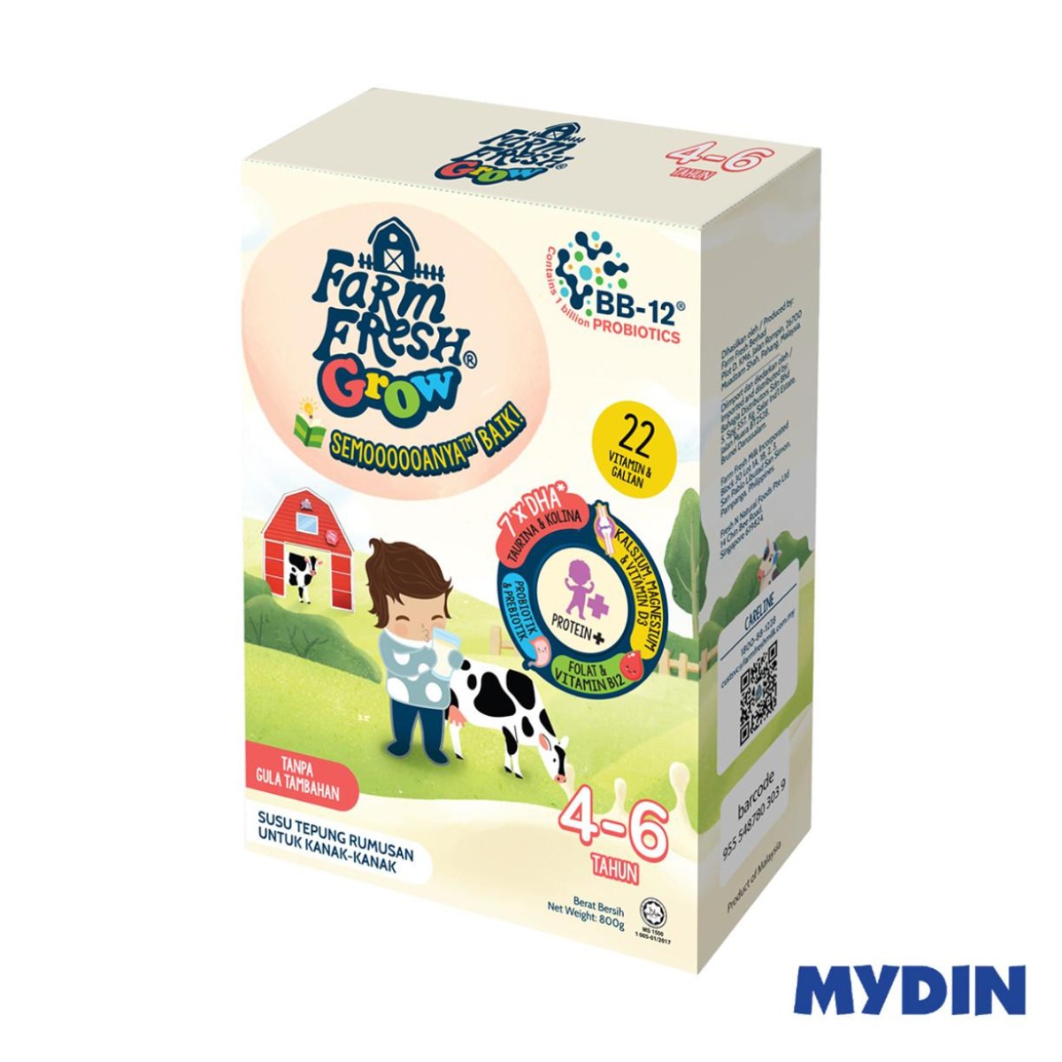 Farm Fresh Grow 4-6 Thn 800g