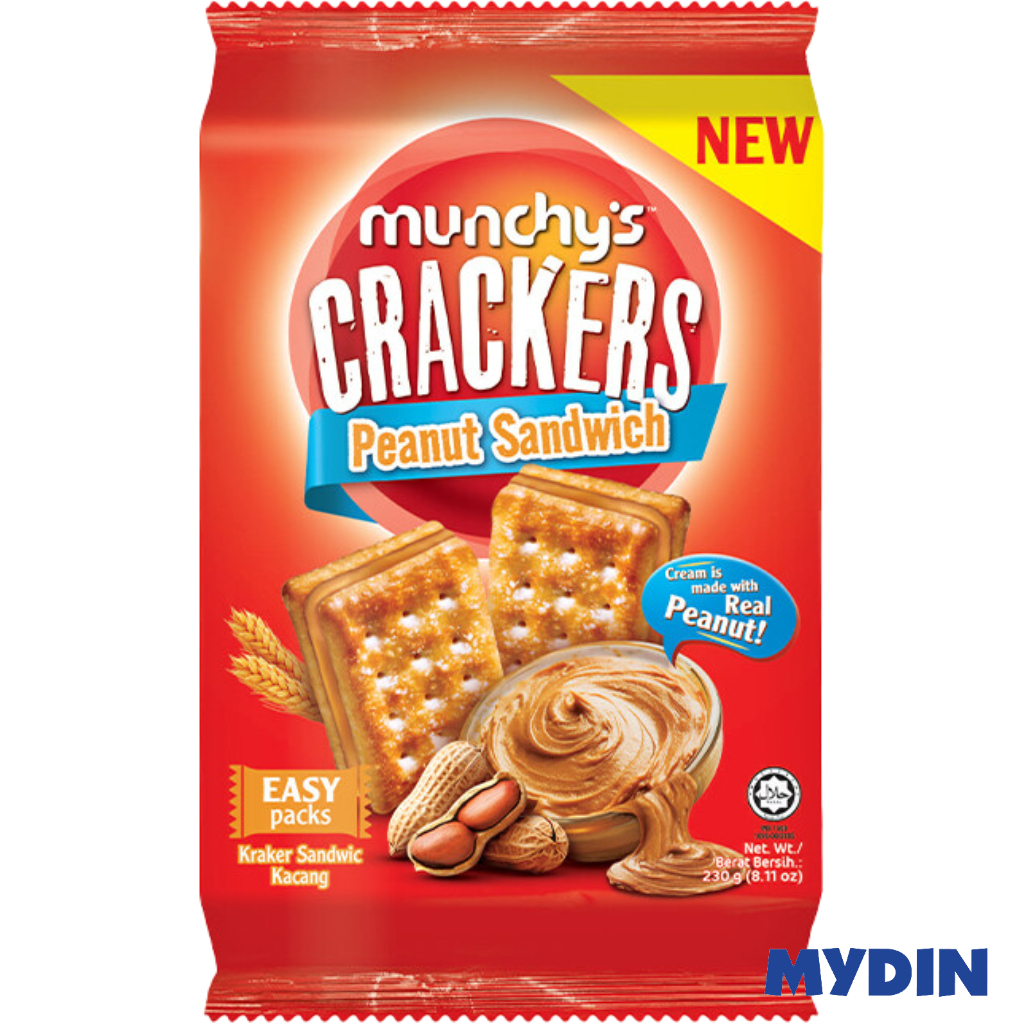 Munchys Crackers Peanut Sandwich 230g