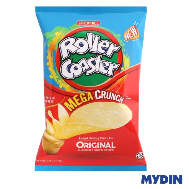 J&j Roller Coaster Crisp, 110g, Original