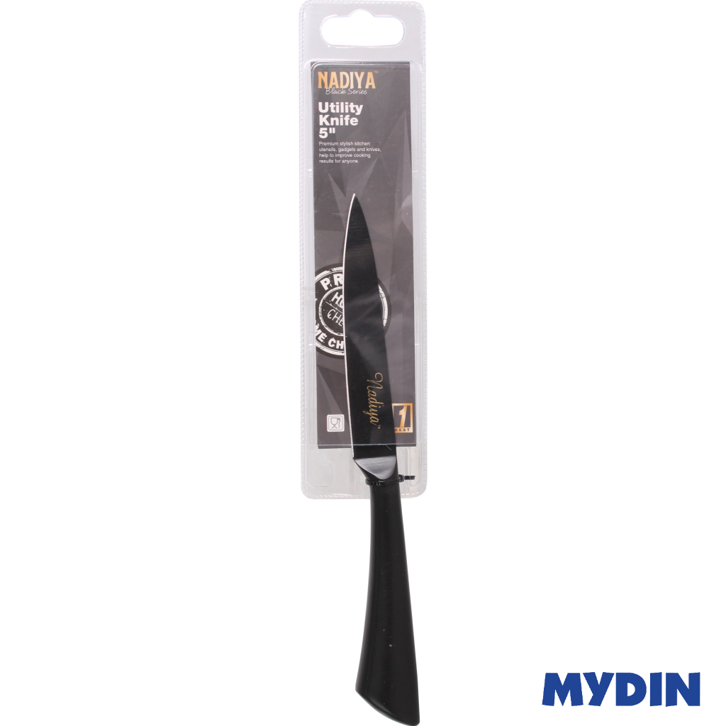 Nadiya S/s Utility Knife 5in Nyukf5inbk