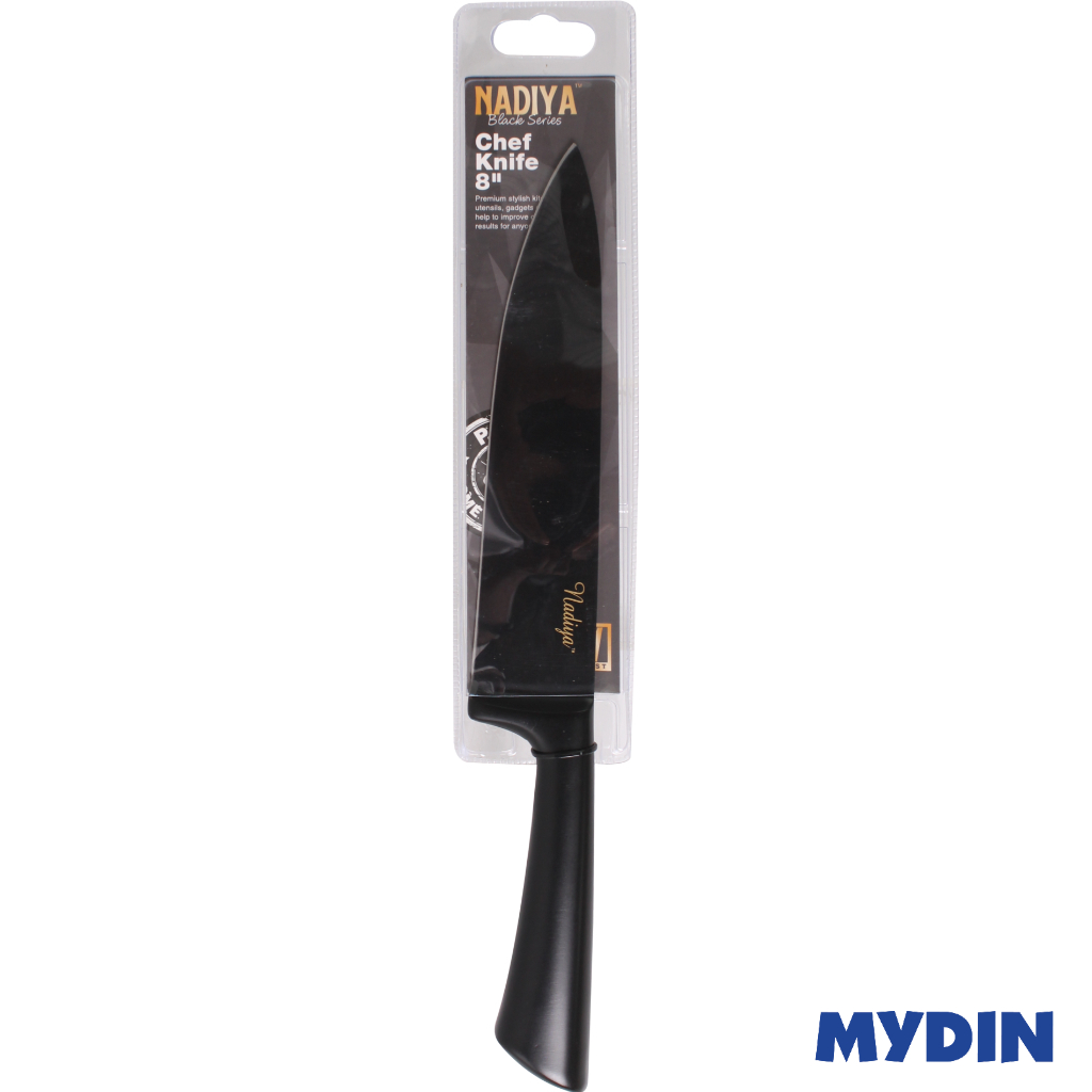Nadiya S/s Chef Knife 8in Nychf8inbk