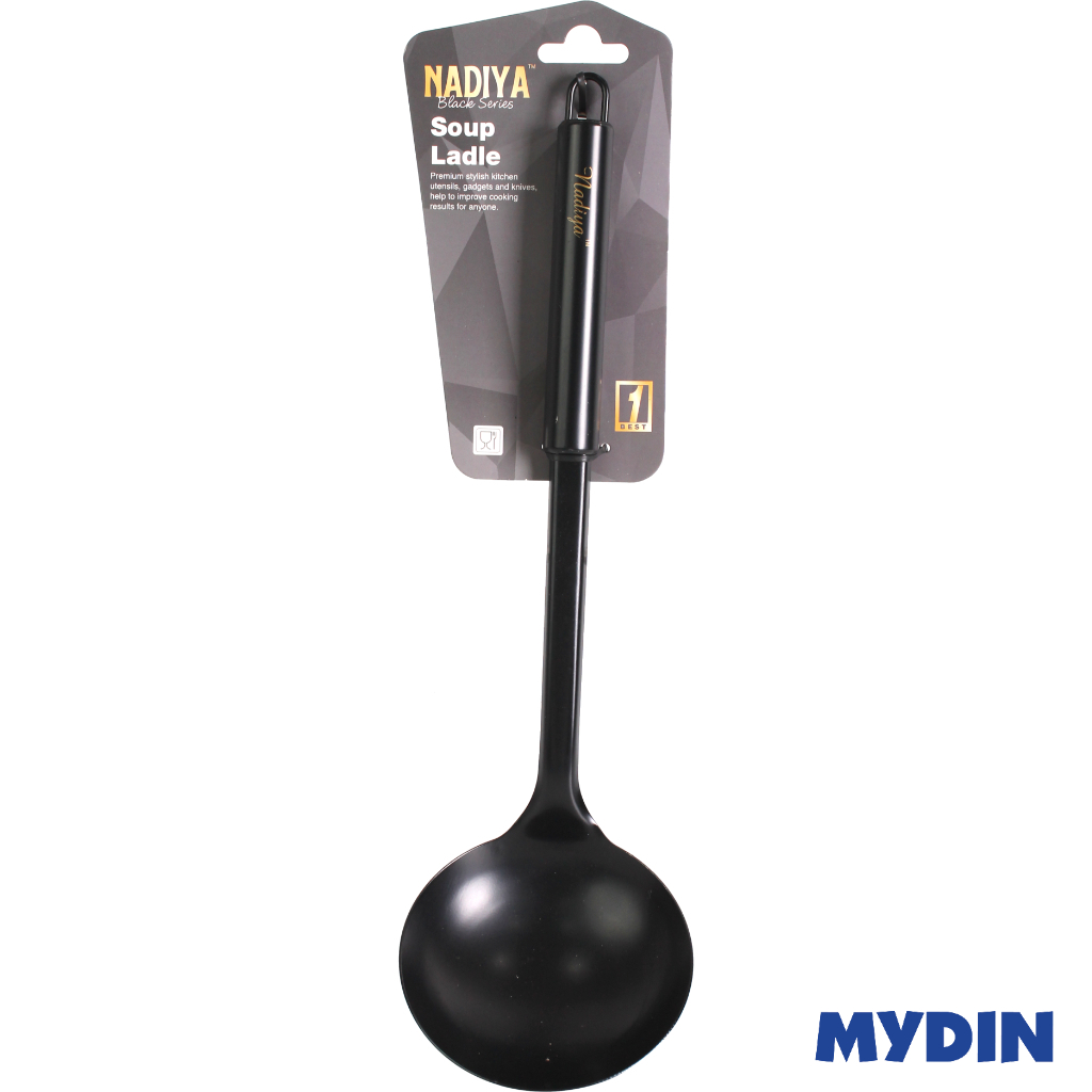Nadiya S/s Soup Ladle 30cm Nysu079bk