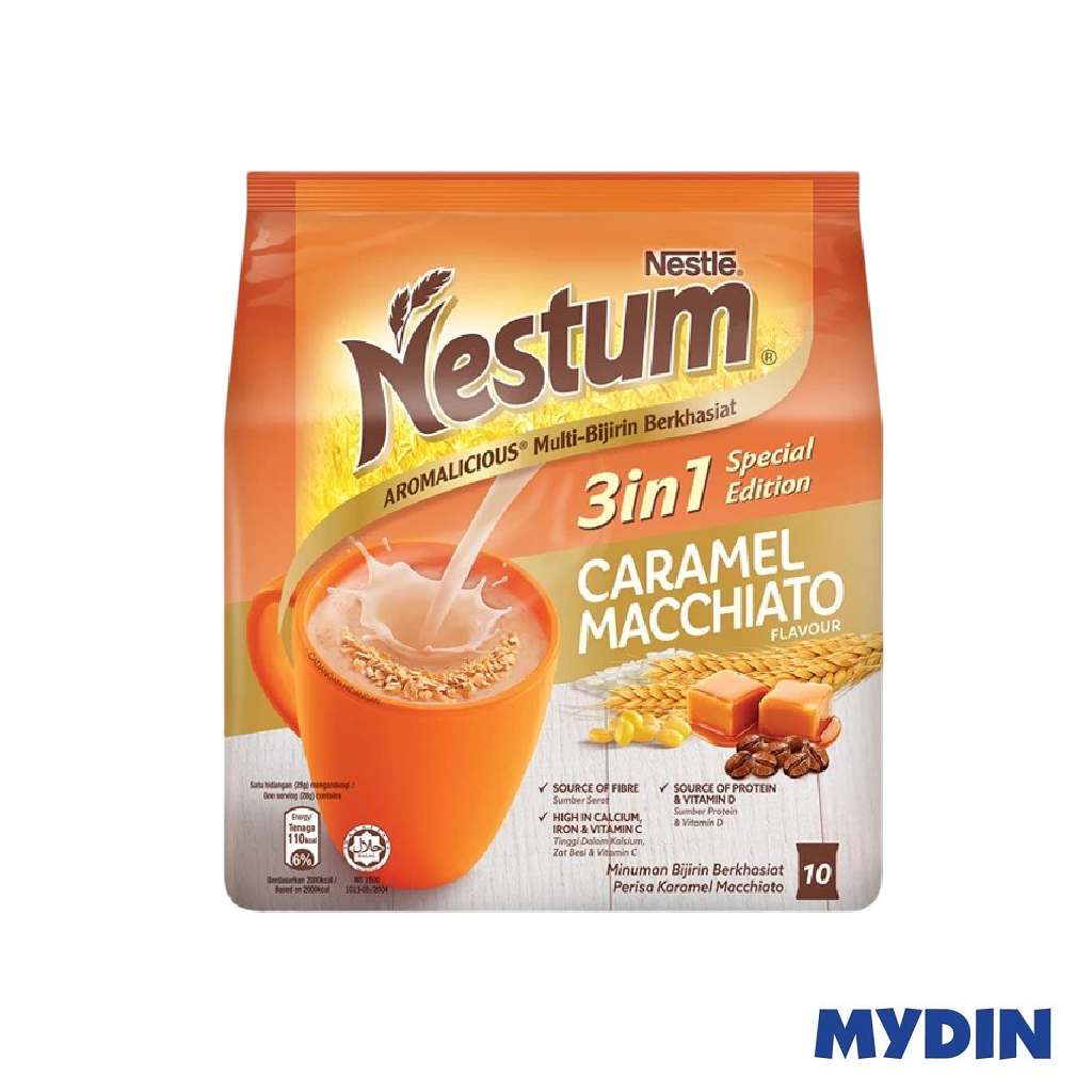 Nestum Cereal 3in1 10×28g Caramel Mac
