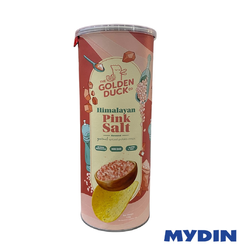 Tgd Potato Crips, 125g, Pink Salt