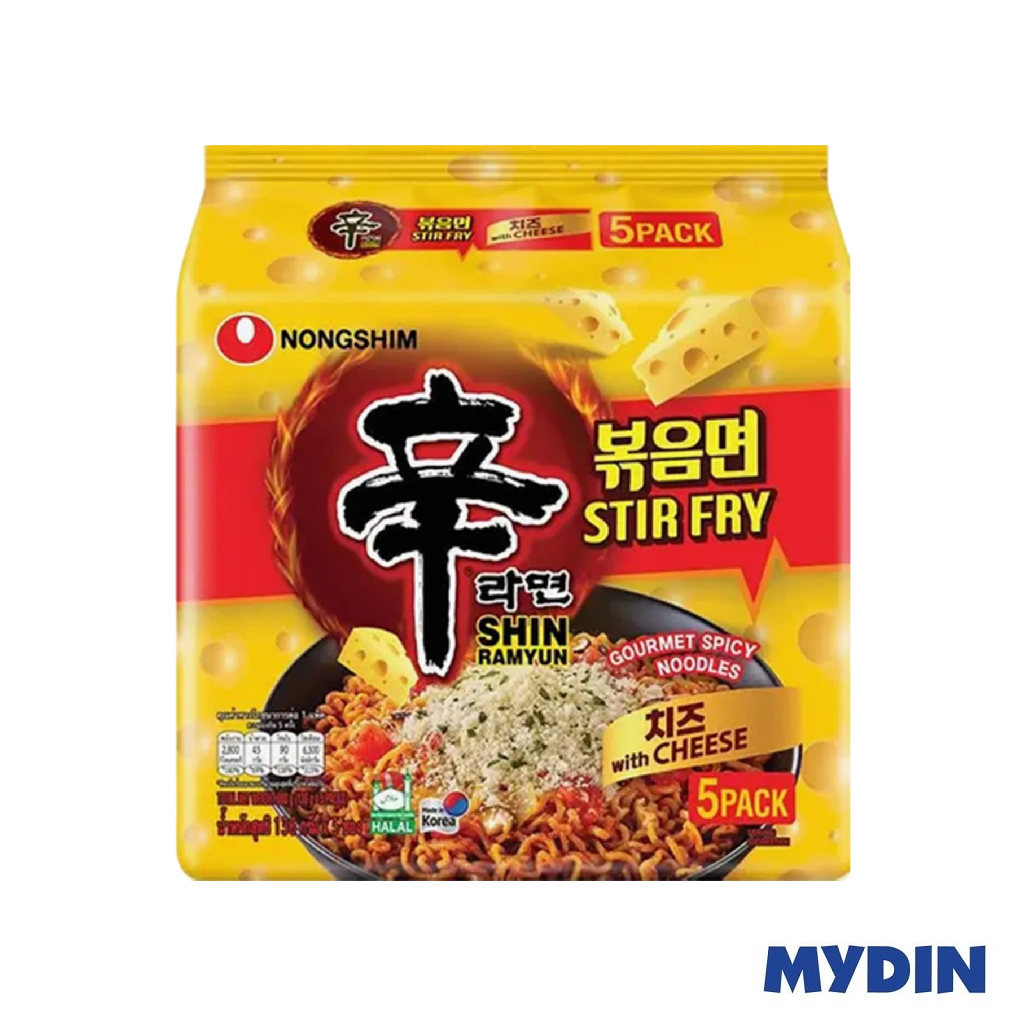 Nongshim Stir Fry Cheese Ramyun 120g