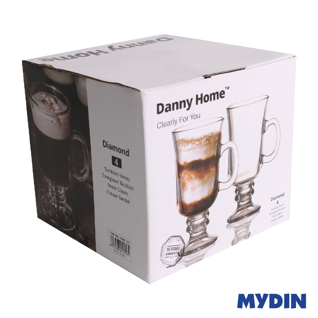 Dhx Glass Mug 244ml 4S 1988-122