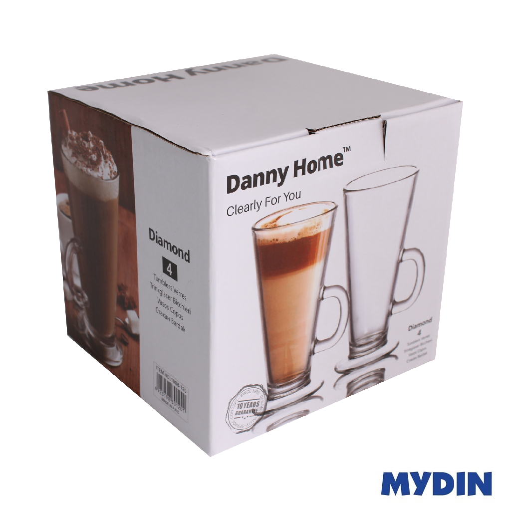 Dhx Glass Mug 290ml 4S 1988-120