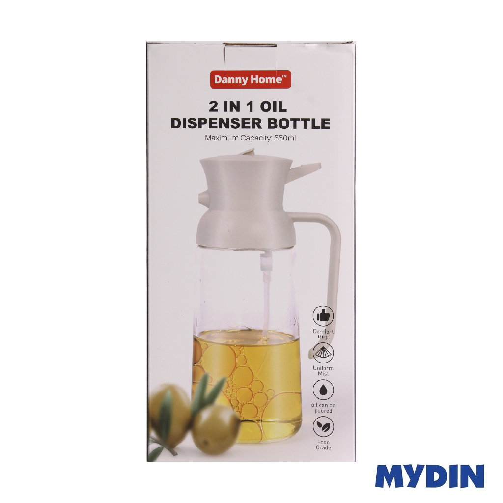 Dhx Glass Oil Bottle 2in1 Dhx3751-Gs