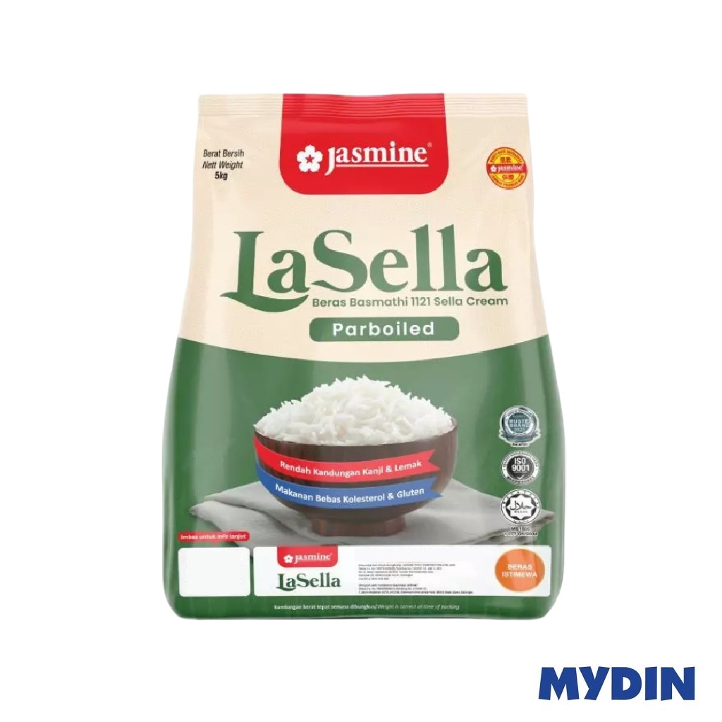 Jasmine La Sella Prbld Basmati Rice 5kg
