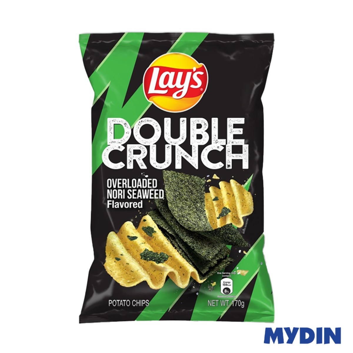 Lay’s Double Crunch Overloaded Nori Seaweed 170g
