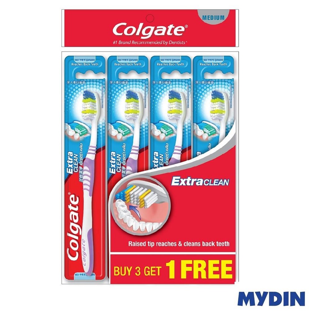 Colgate Xtr Cln T/brsh 4S Mdm