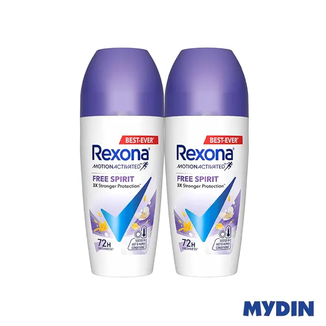 Rexona Wmn Ro Tp, 45ml, Free Spirit