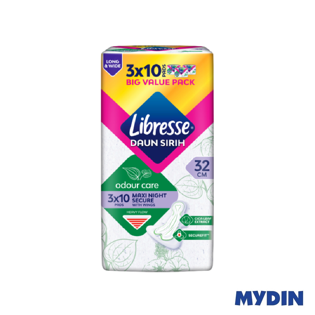 Libresse D/sirih Nt Pad Mx Wg 32cm 10×3