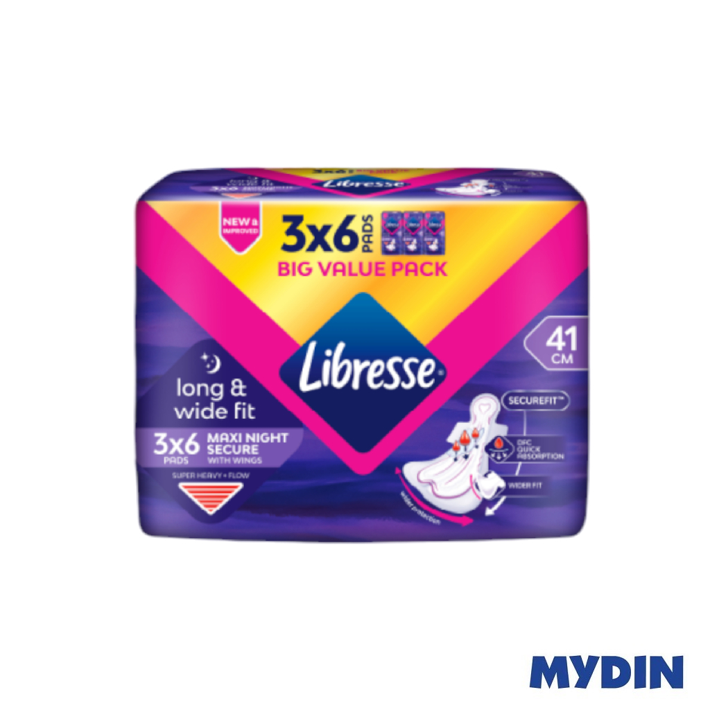 Libresse Nt L&w Pad Wg Mx 41cm 6×3