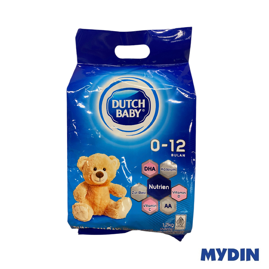 Dutch Baby Infant Milk Pwd 0-12m 1.2kg