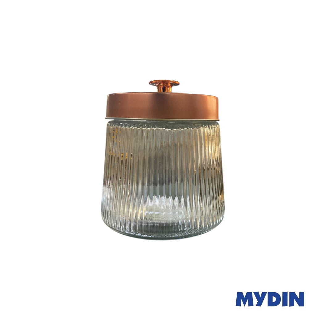 Glass Canister 800ml Lng Pln Hg390