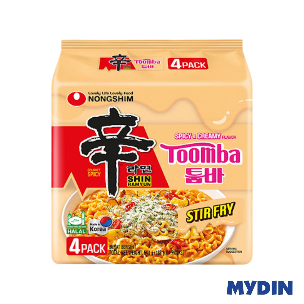 Nongshim Shin Ramyun Toomba 137gx4