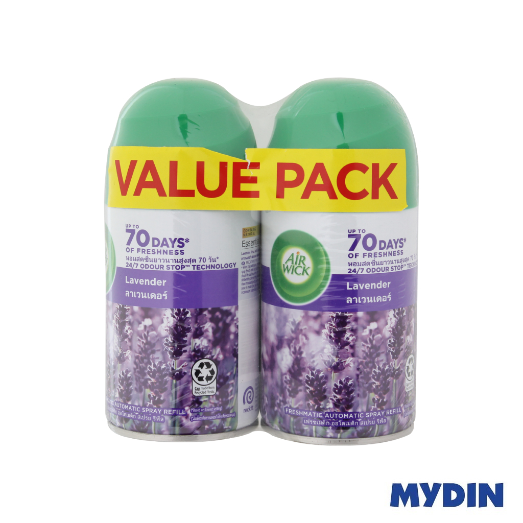 A/wick A/spry Tp Ref, 250ml, Lavender