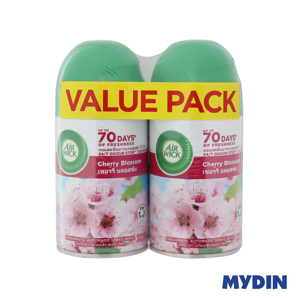 A/wick A/spry Tp Ref, 250ml, C/blssm