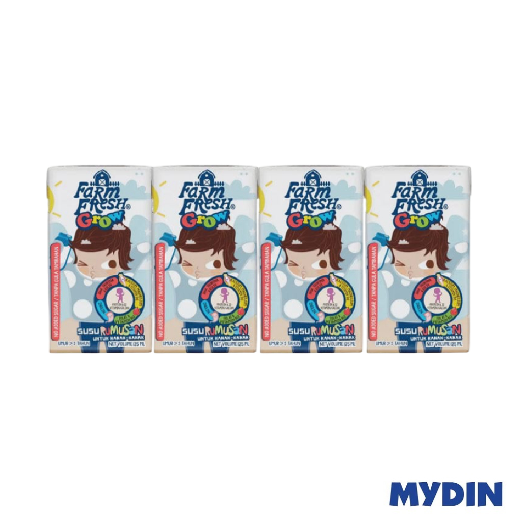 Farm Fresh Grw Formulated Milk 4×125ml