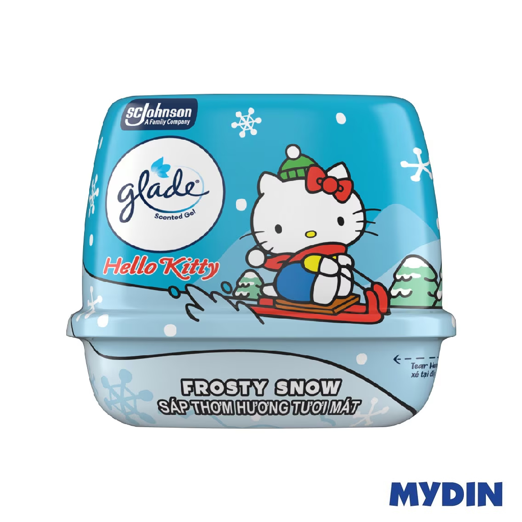 Glade Scntd Gel H/kitty, 180g, Fr/snw