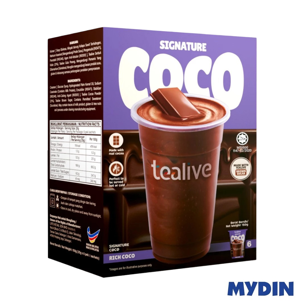 Tealive C/malt Drink Coco 150g