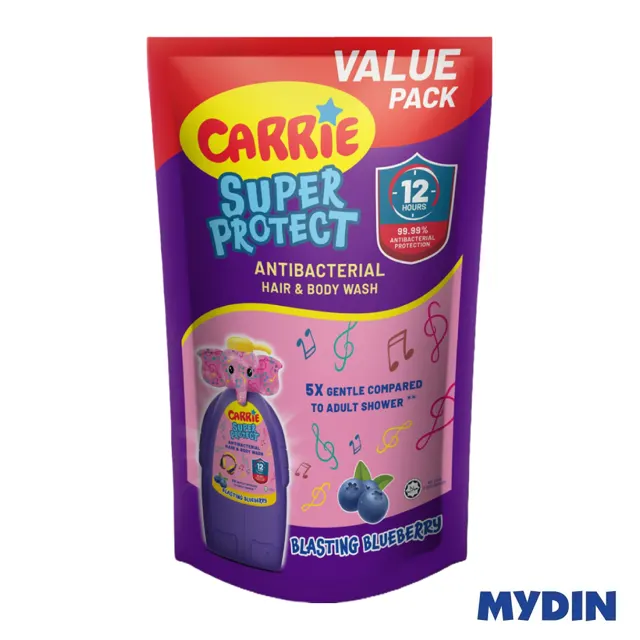 Carrie Super Protect H&, 475g, Blst Brry