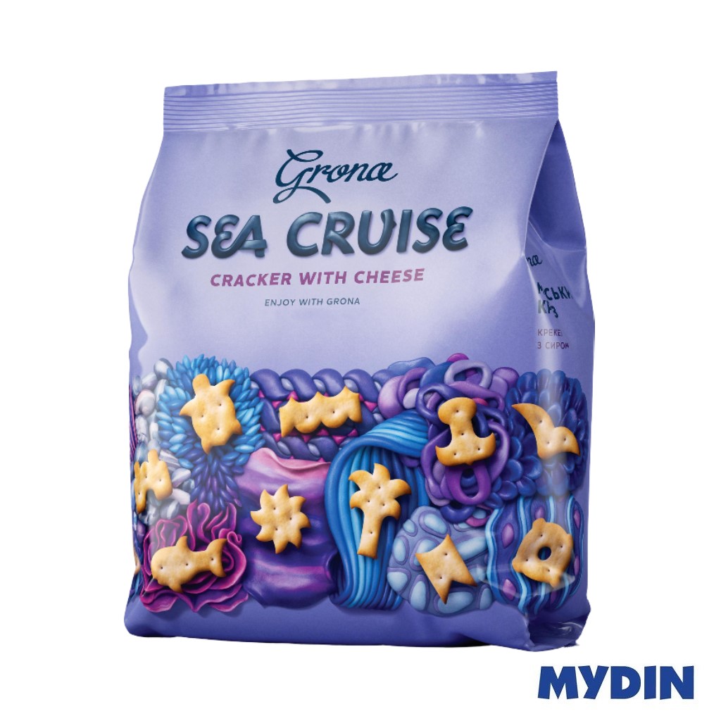Grona Sea Cruise Cracker Cheese 160g