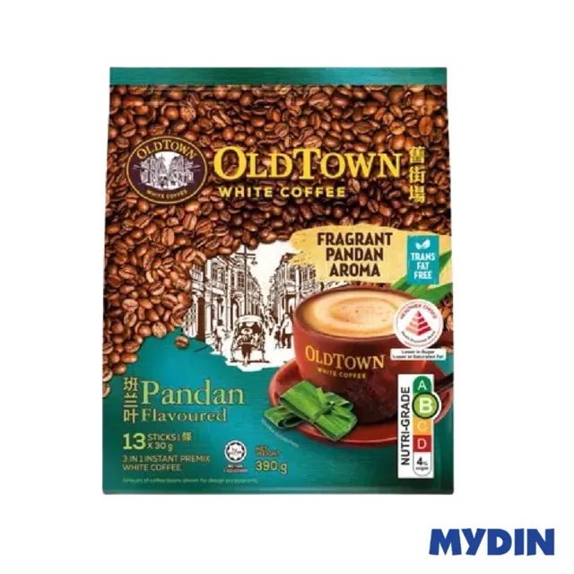 Old Town W/coffee 3in1 13×30g Pandan