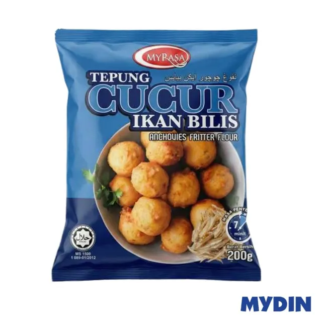 Myrasa Tepung Cucur Ikan Bilis 200g