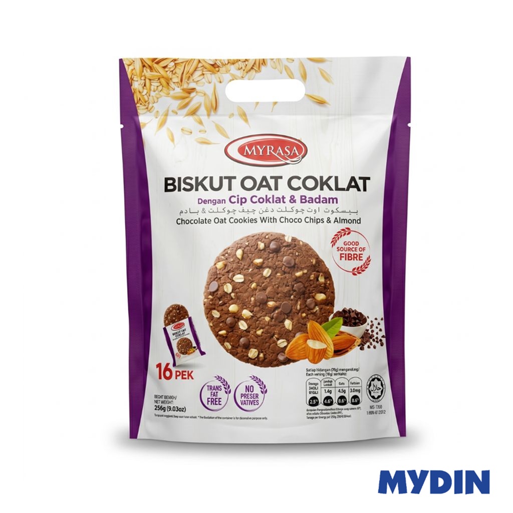 Myrasa Oat Cookies, 256g, Ccp Almnd