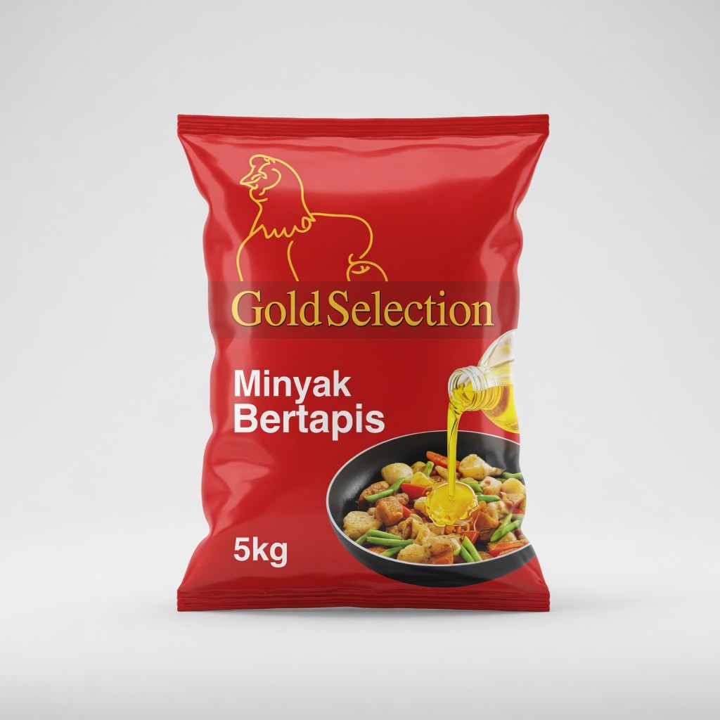 Gold Selection Minyak Masak Bertapis