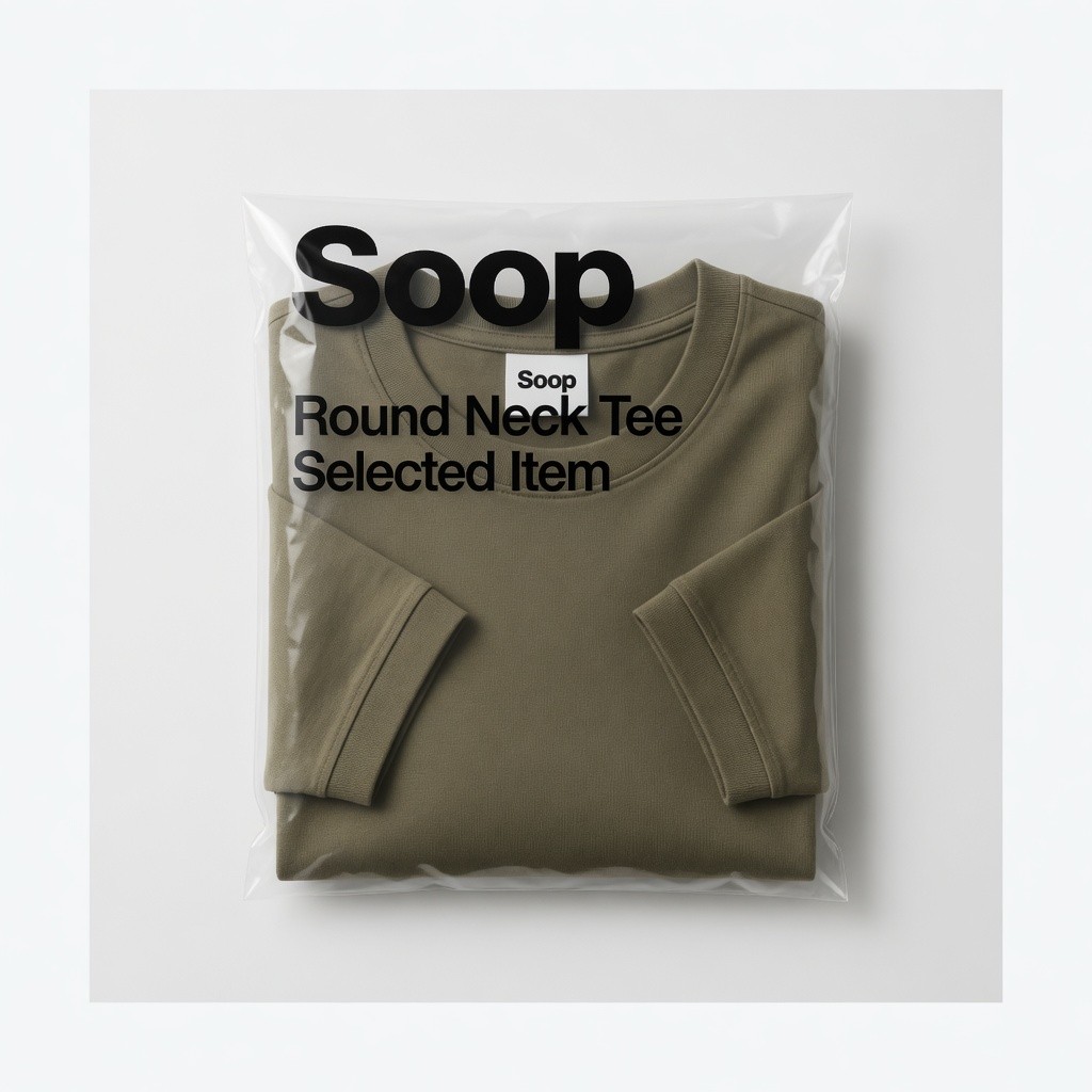 Round Neck Tee Selected Item