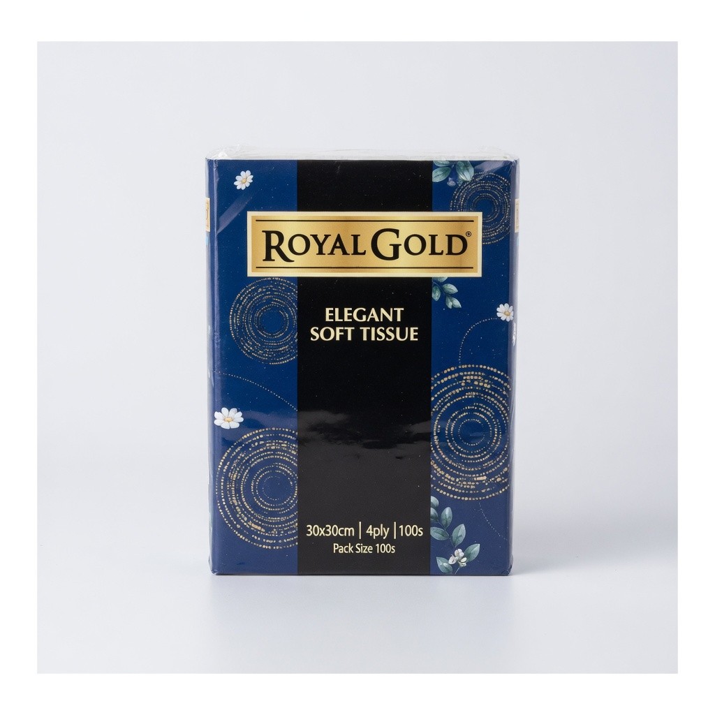 Royal Gold Elegant Soft Tissue 30×30cm 4ply 100s