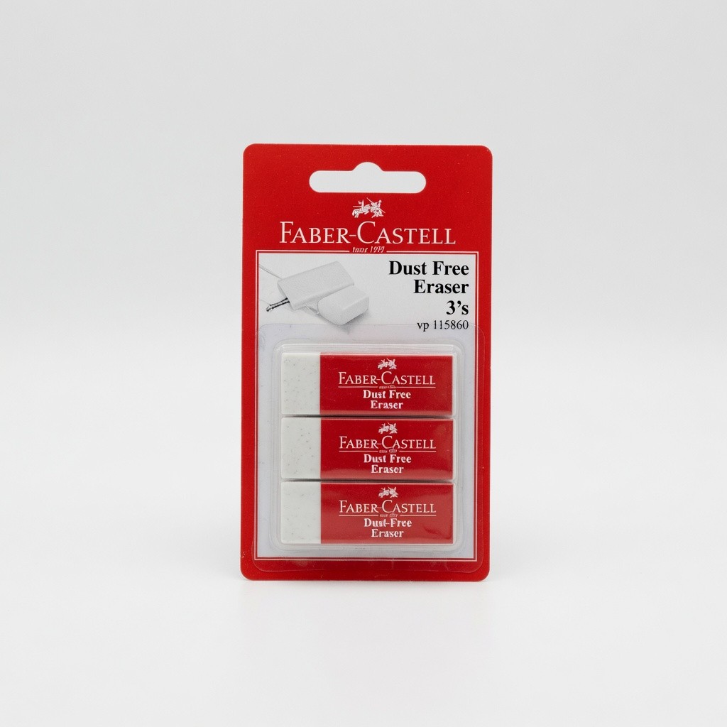Faber Castell Dust Free Eraser 3's