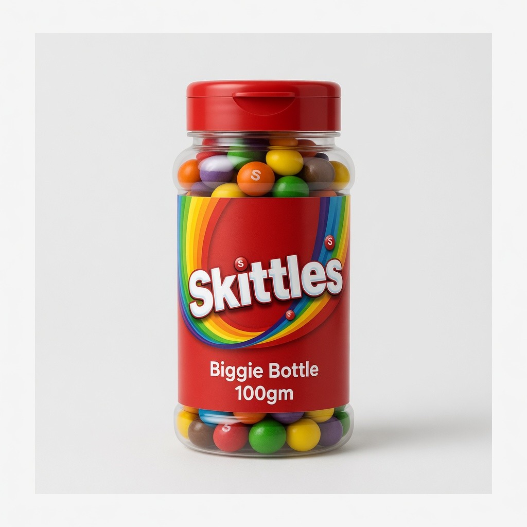 Skittles Biggie Bottle 100g