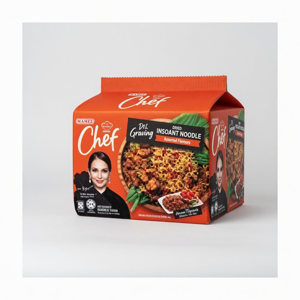 Mamee Chef Dried Instant Noodle Assorted Flavours