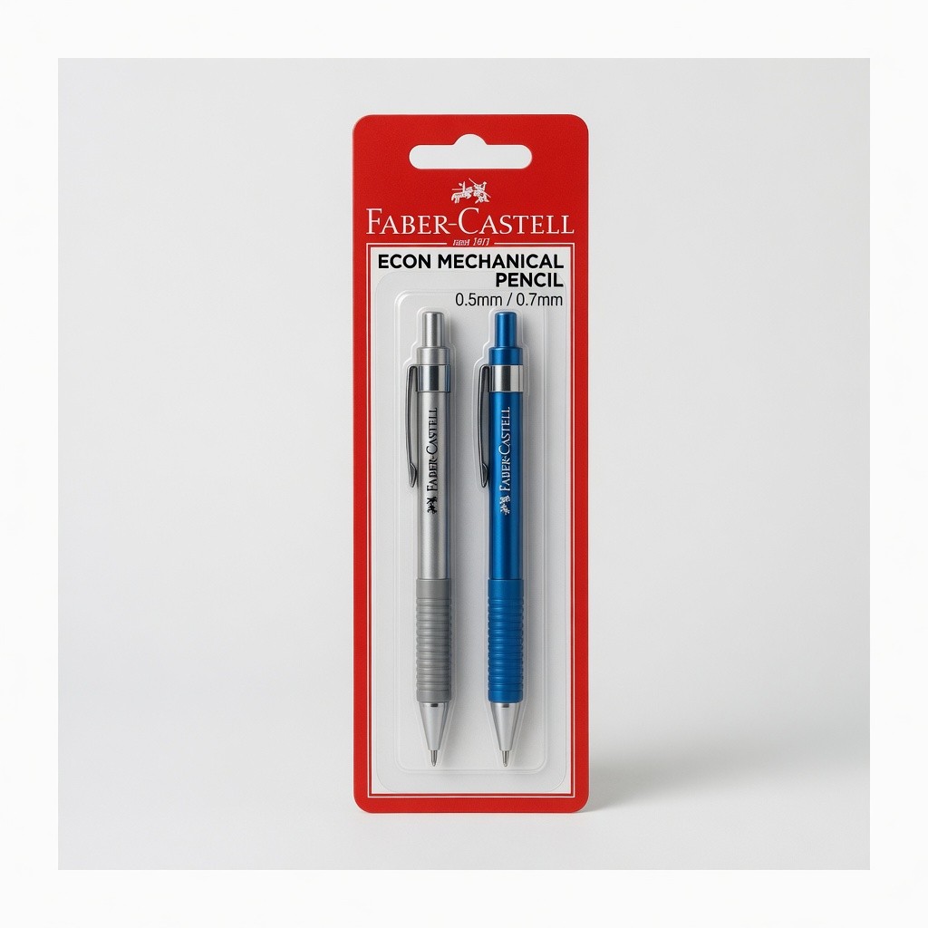 Faber Castell Econ Mechanical Pencil 0.5mm/0.7mm