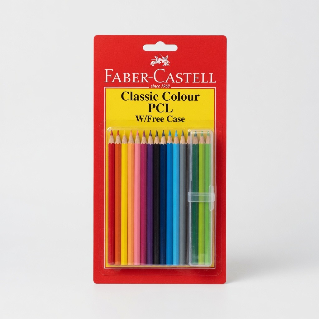 Faber-Castell Classic Colour Pcl W/Plastic Case