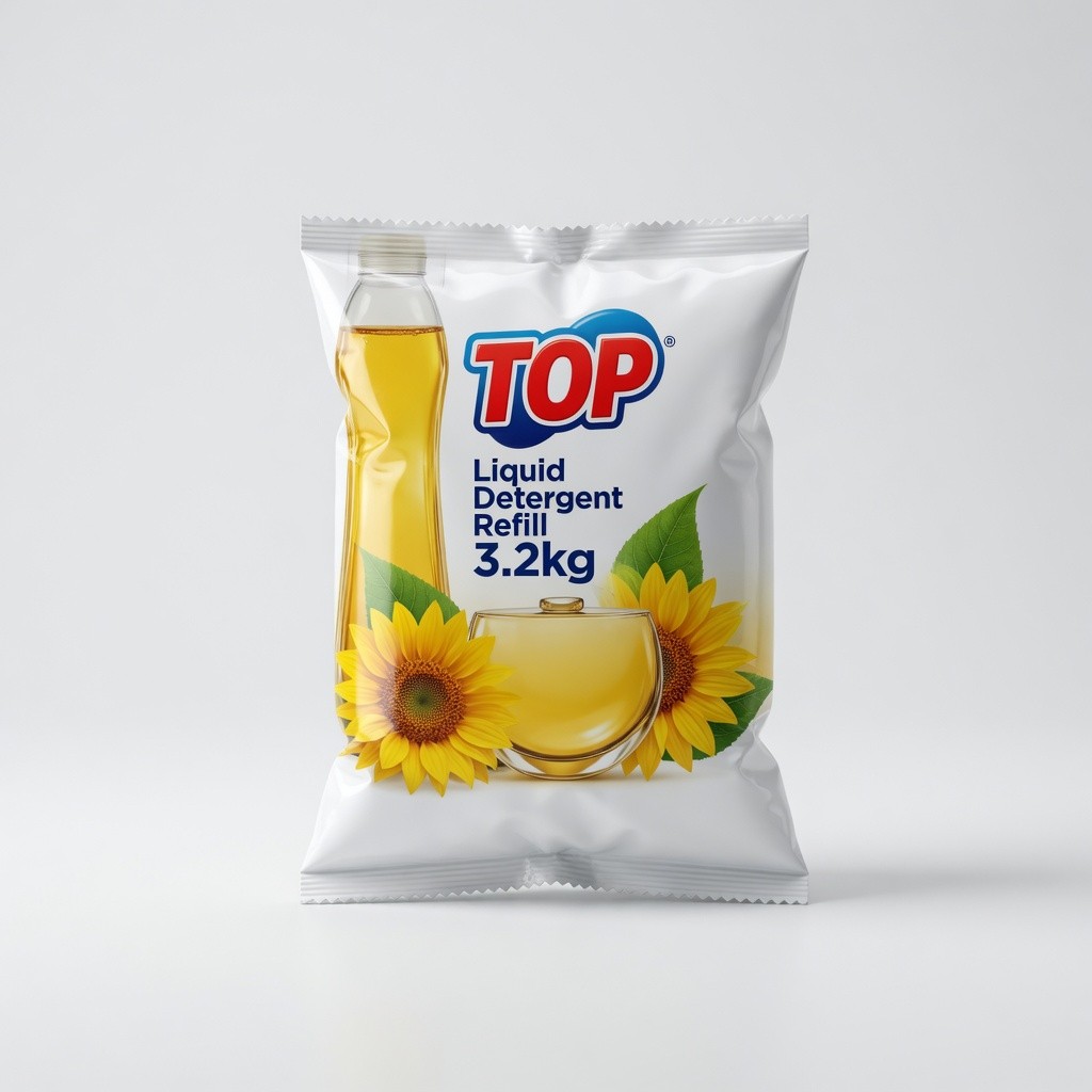 Top Liquid Detergent Refill 3.2kg (Assorted Variants)