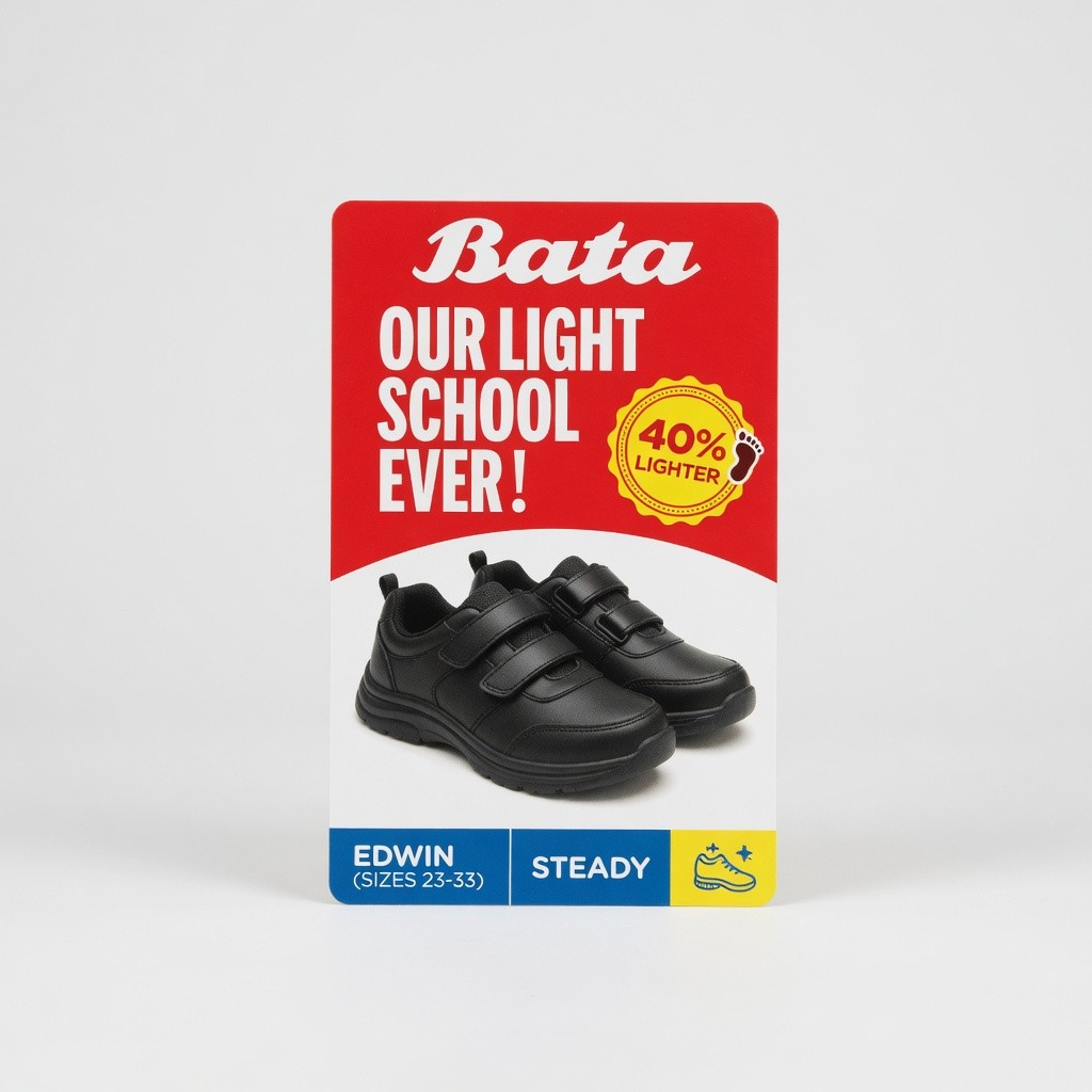Bata School Shoes 2 Pairs