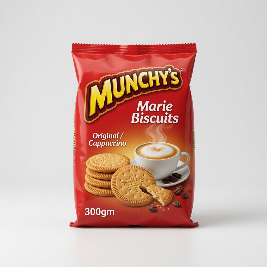 Munchy's Marie Biscuits Original/Cappuccino