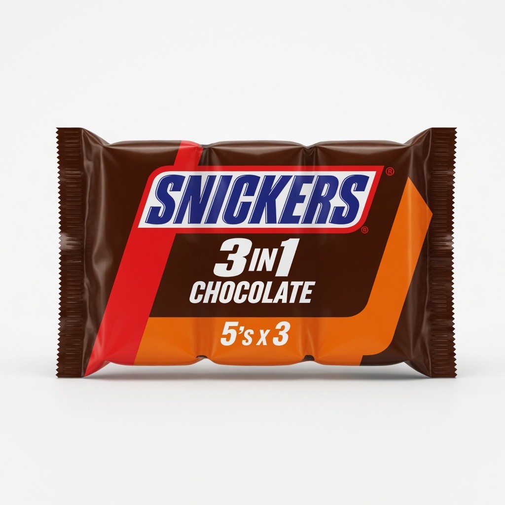 Snickers 3 in 1 Chocolate